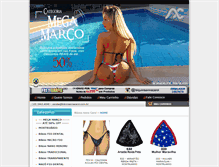 Tablet Screenshot of bikinisannacarol.com.br